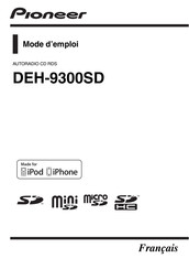 Pioneer DEH-9300SD Mode D'emploi