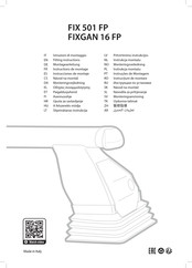 Menabo FIX 501 FP Instructions De Montage