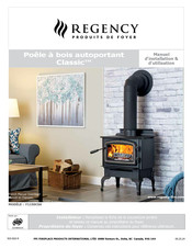 Regency Fireplace Products Classic F1150CSA Manuel D'installation & D'utilisation