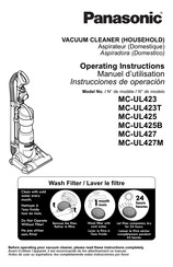 Panasonic MC-UL423 Manuel D'utilisation