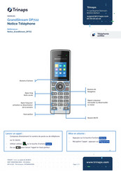 Grandstream DP722 Guide Rapide