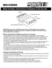 Powerex WizardOne MH-C9000 Mode D'emploi Et Instructions D'utilisation