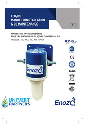 Enozo Eco3Ice X8 Manuel D'installation Et De Maintenance