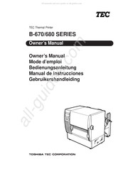 TEC B-672-QP Mode D'emploi