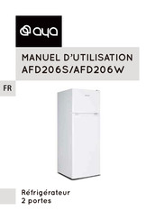 AYA AFD206S Manuel D'utilisation