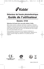 Kidde 5Y29 Guide De L'utilisateur