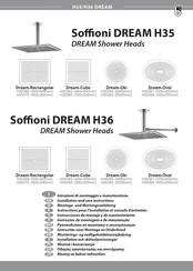 Bossini DREAM H35 Serie Instructions Pour L'installation