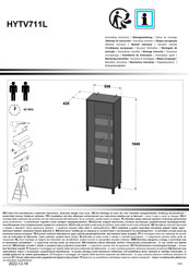 Forte HAYATO HYTV711L Notice De Montage