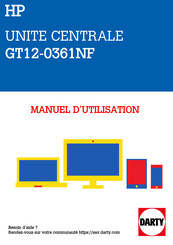 HP GT12-0361NF Manuel De L'utilisateur