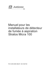 AirSense Stratos Micra 100 Manuel Pour L'installation