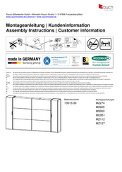 Rauch M2665 Instructions De Montage