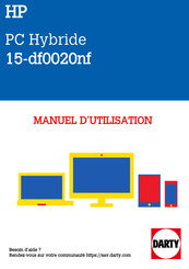 HP 15-df0020i7/8/56 Manuel De L'utilisateur