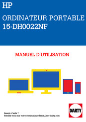 HP 15-DH0022NF Manuel De L'utilisateur