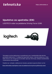 Logitech Driving Force G290 Guide De L'utilisateur