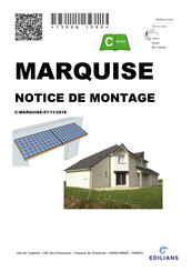 EDILIANS MARQUISE simple Notice De Montage