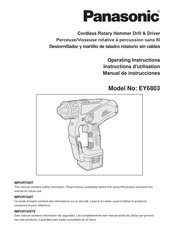 Panasonic EY6803-MUL Instructions D'utilisation