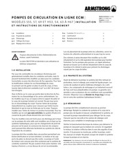 Armstrong ECM H67 Instructions D'installation Et Fonctionnement