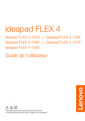 Lenovo ideapad FLEX 4 Serie Guide De L'utilisateur