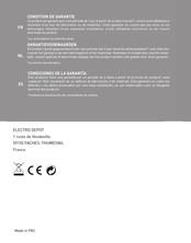 Edenwood GM-3200-18 Guide D'utilisation