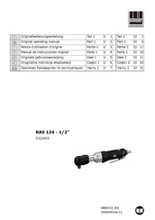 Schneider Airsystems D322603 Notice D'utilisation D'origine