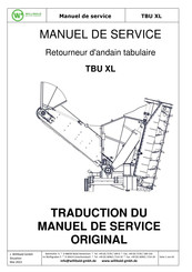 Willibald TBU XL Manuel De Service