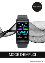 WATCHMARK CARDIO ONE SLIM Mode D'emploi