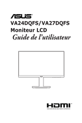 Asus VA24DQFS Guide De L'utilisateur