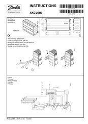 Danfoss AKC 25H3 Instructions