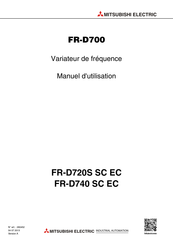 Mitsubishi Electric FR-D700 Manuel D'utilisation