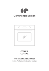 CONTINENTAL EDISON CEF65PIX Guide D'utilisation