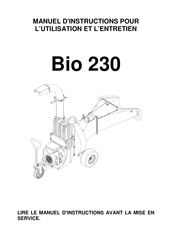 Caravaggi BIO 230 E Manuel D'instructions Pour L'utilisation Et L'entretien