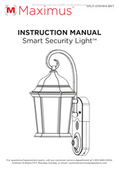 MAXIMUS SPL11-07A1W4-BKT Manuel D'instructions