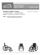 Sunrise Medical FMA-GM1-B-P2 Manuel De L'utilisateur