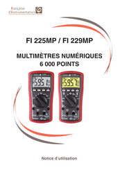 Francaise d'Instrumentation FI 229MP Notice D'utilisation