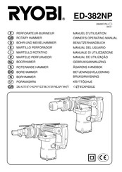 Ryobi ED-382NP Manuel D'utilisation