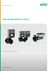 Wilo Stratos GIGA2.0-B Notice De Montage Et De Mise En Service