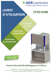 ADS Laminaire CYTO-PURE Livret D'utilisation