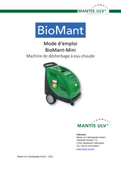 Mantis ULV BioMant-Mini Mode D'emploi