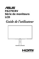 Asus PA279CRV Serie Guide De L'utilisateur