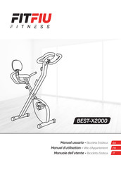 FITFIU FITNESS BEST-X2000 Manuel D'utilisation