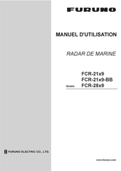 Furuno FCR-21 9 Serie Manuel D'utilisation