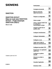 Siemens SIMOTION D435-2 Guide De Mise En Route