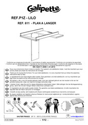 Galipette LILO P1Z 611 Instructions De Montage