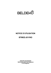 Beldeko BTIM3Z-J01VNO Notice D'utilisation