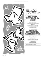 Whirlpool Gold 7MGGW9868KL0 Guide D'utilisation Et D'entretien