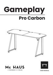 Mc Haus Gameplay Pro Carbon Instructions D'assemblage