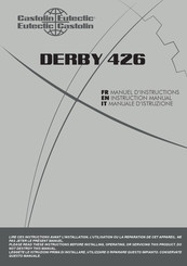 Castolin Eutectic DERBY 426 Manuel D'instructions