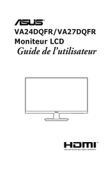 Asus VA24DQFR Guide De L'utilisateur