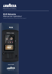 LAVAZZA KLIX Advanta Manuel De L'opérateur