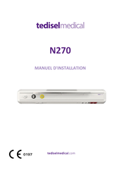 tediselmedical N270 Manuel D'installation